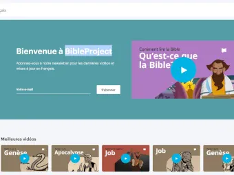 Site Internet BibleProject