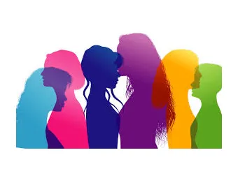 Réunion de femmes joyeuses