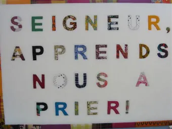 Tableau avec verset : 